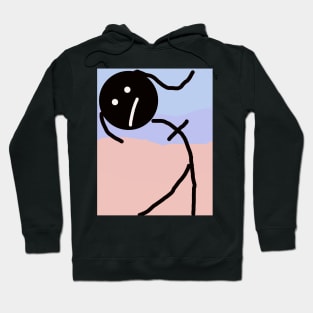 Bending Kid Stick Figure Hoodie